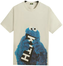 Load image into Gallery viewer, Kith x Sesame Street Cookie Monster Tee Chalk
