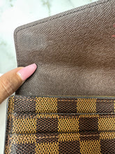 Load image into Gallery viewer, Louis Vuitton Sarah Wallet Damier Ebene
